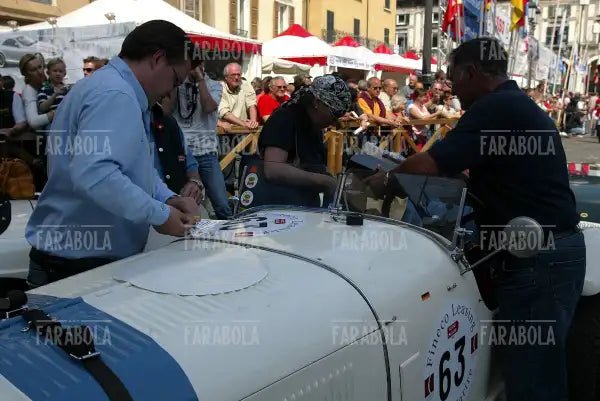 Dietze e Bednarz Mercedes 720 SSk 1929, Mille Miglia, 2007 - Farabola Immagine digitale