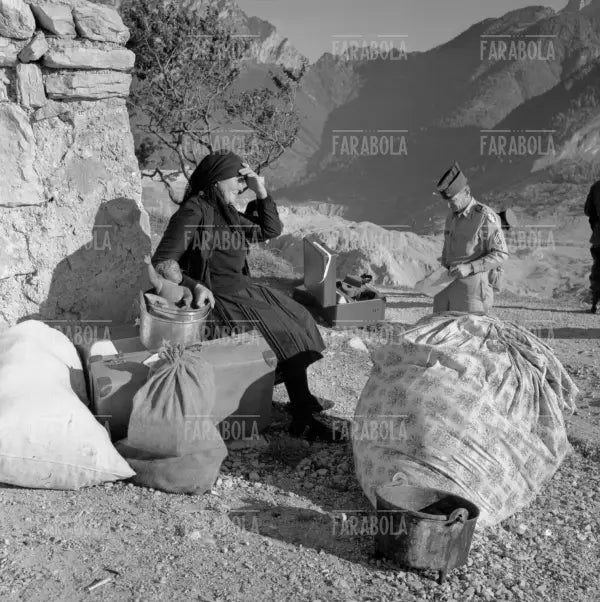 Disastro del Vajont, sopravvissuti, 1963 - Farabola Immagine digitale