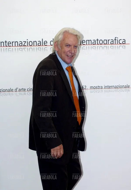 Donald Sutherland, Mostra del cinema di Venezia, 2005 - Farabola Immagine digitale