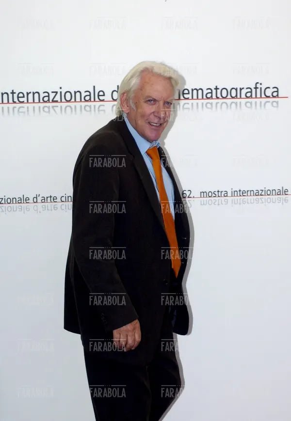 Donald Sutherland, Mostra del cinema di Venezia, 2005 - Farabola Immagine digitale