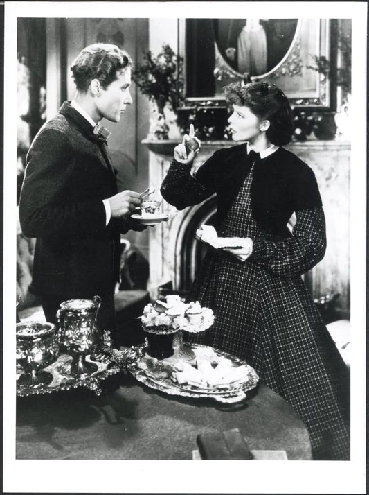 Douglas Montgomery Katherine Hepburn 1933 Ft 37533 - Stampa 24x18 cm - Farabola Stampa ai sali d'argento (anni 90)