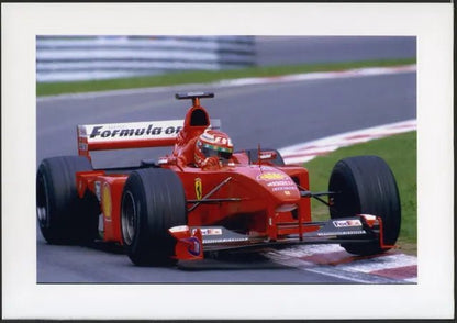 Eddie Irvine Gp Belgio 1999 Ft 3810 - Stampa 24x18 cm - Farabola Stampa digitale