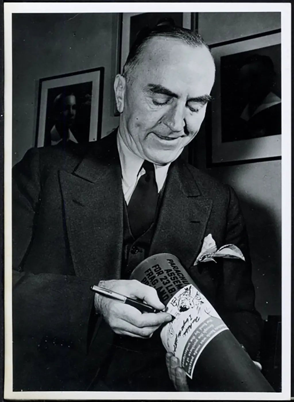 Eddie Rickenbacker United Airlines 1962 Ft 36800 - Stampa 13x18 cm - Farabola Stampa ai sali d'argento