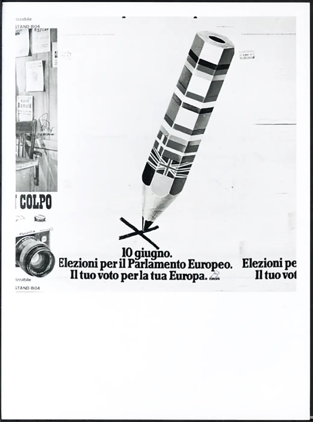 Elezioni Parlamento Europeo 1979 Ft 37809 - Stampa 24x18 cm - Farabola Stampa ai sali d'argento