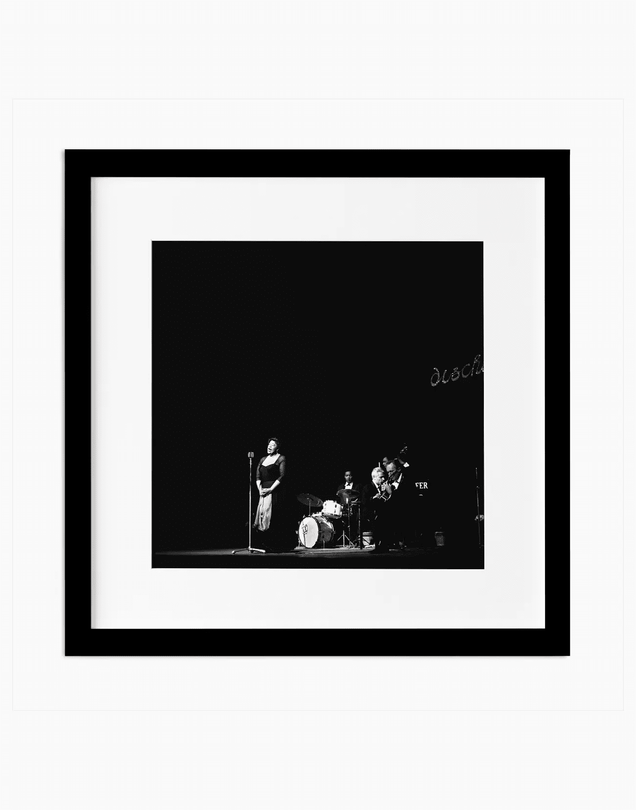 Ella Fitzgerald, Milano 1959 - Farabola WhiteWall App Product