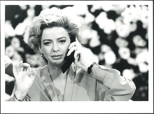 Enrica Bonaccorti Non è la Rai 1992 Ft 37369 - Stampa 24x18 cm - Farabola Stampa ai sali d'argento