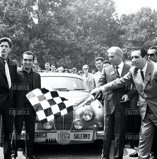 Enrico Maria Salerno al Cantagiro, Milano, 1962 - Farabola Immagine digitale