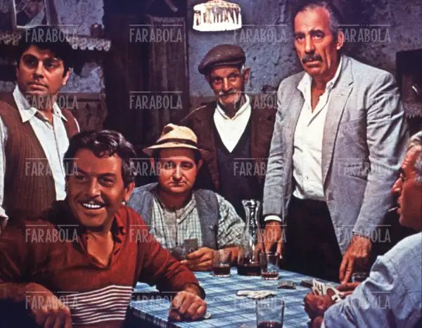 Enrico Maria Salerno in una scena del film Salvo D'Acquisto, 1975 - Farabola Immagine digitale