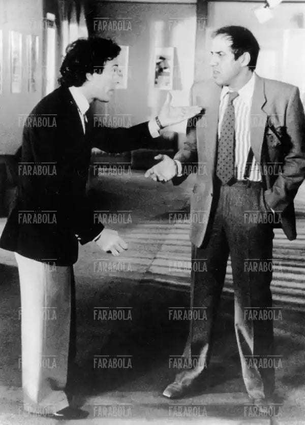 Enrico Montesano e Adriano Celentano nel film Sing Sing, 1983 - Farabola Immagine digitale
