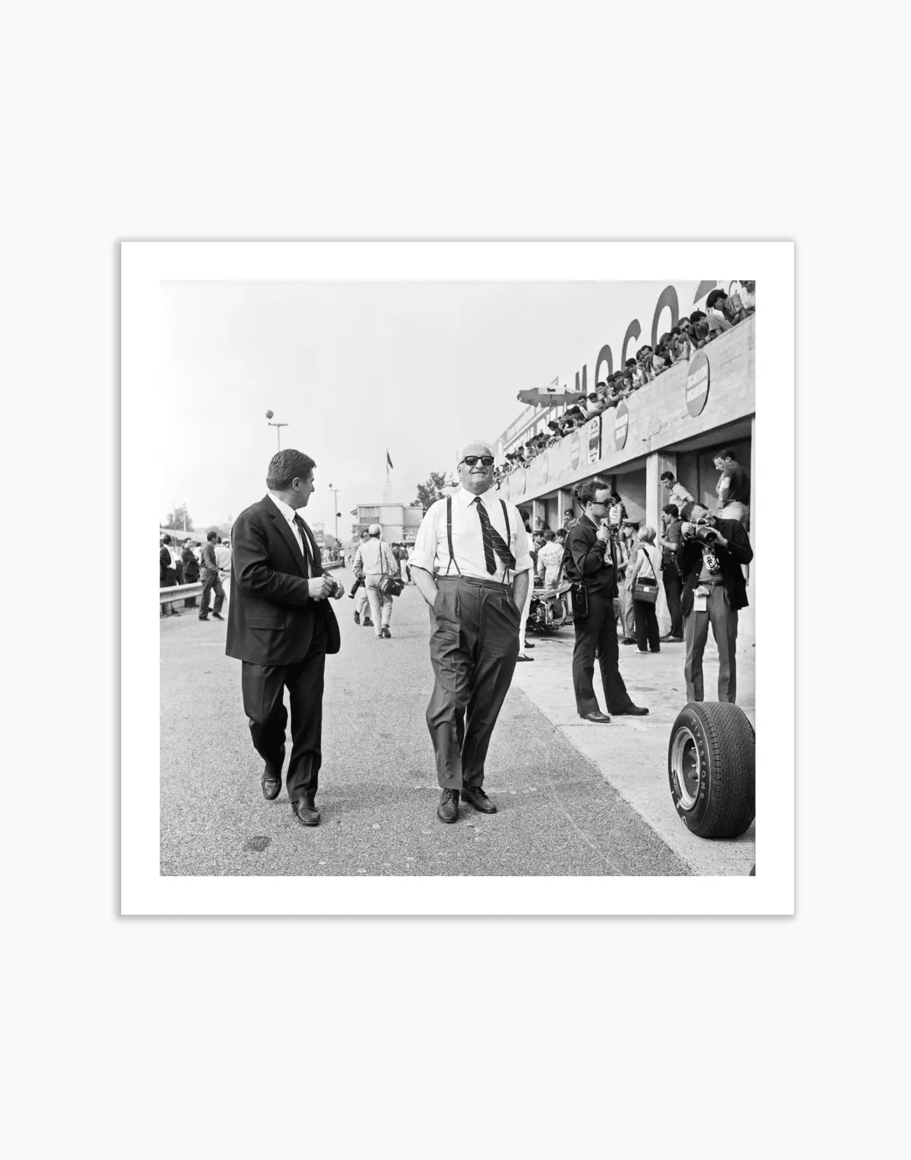 Enzo Ferrari, Gran Premio d'Italia 1966 - Farabola WhiteWall App Product
