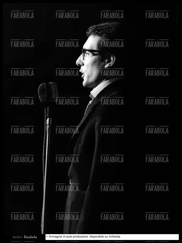 Enzo Jannacci, anni 60 - Farabola Immagine digitale
