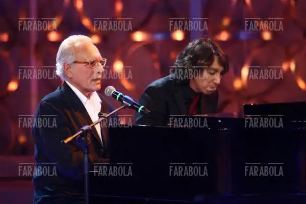 Enzo Jannacci e il figlio Paolo, I migliori anni, 2008 - Farabola Immagine digitale