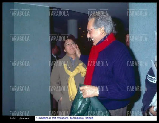 Enzo Jannacci e la moglie Giuliana Orefice, 1994 - Farabola Immagine digitale
