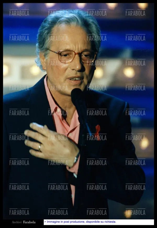 Enzo Jannacci, Festival di Sanremo, 1998 - Farabola Immagine digitale