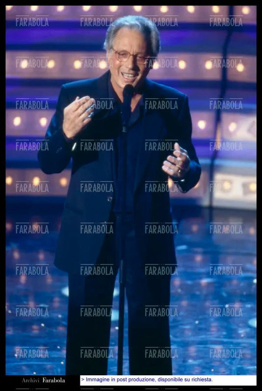 Enzo Jannacci, Festival di Sanremo, 1998 - Farabola Immagine digitale