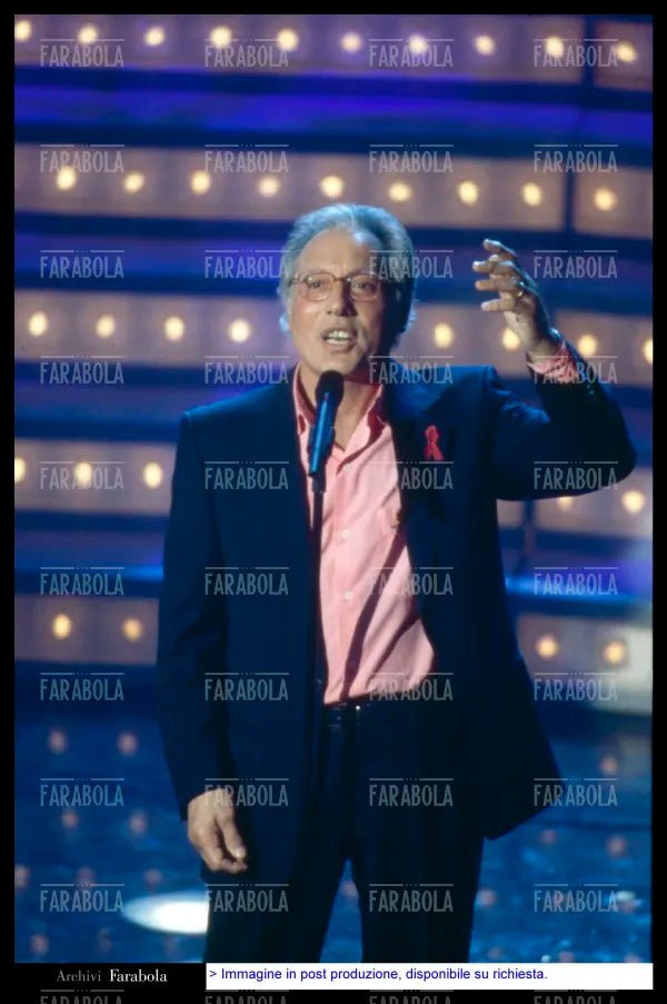 Enzo Jannacci, Festival di Sanremo, 1998 - Farabola Immagine digitale
