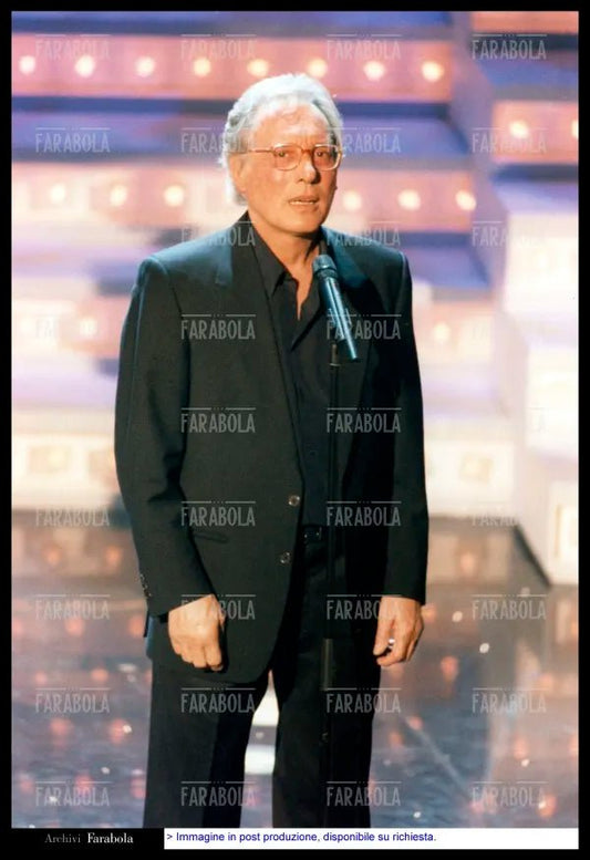 Enzo Jannacci, Festival di Sanremo, 1998 - Farabola Immagine digitale