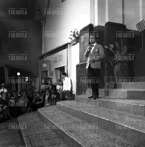 Enzo Tortora, Festival La Scala d'oro, 1959 - Farabola Immagine digitale
