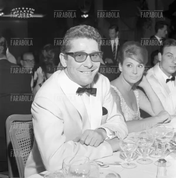 Ermanno Olmi e Fiorella Ferrero, Grolle d'Oro, 1960 - Farabola Immagine digitale