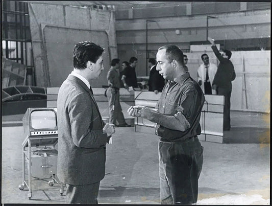 Eros Macchi e Alberto Bonucci 1961 Ft 37142 - Stampa 20x25 cm - Farabola Stampa ai sali d'argento