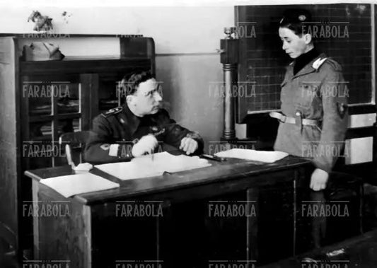 Esami per capi squadra Avanguardisti, Milano, 1939 - Farabola Immagine digitale