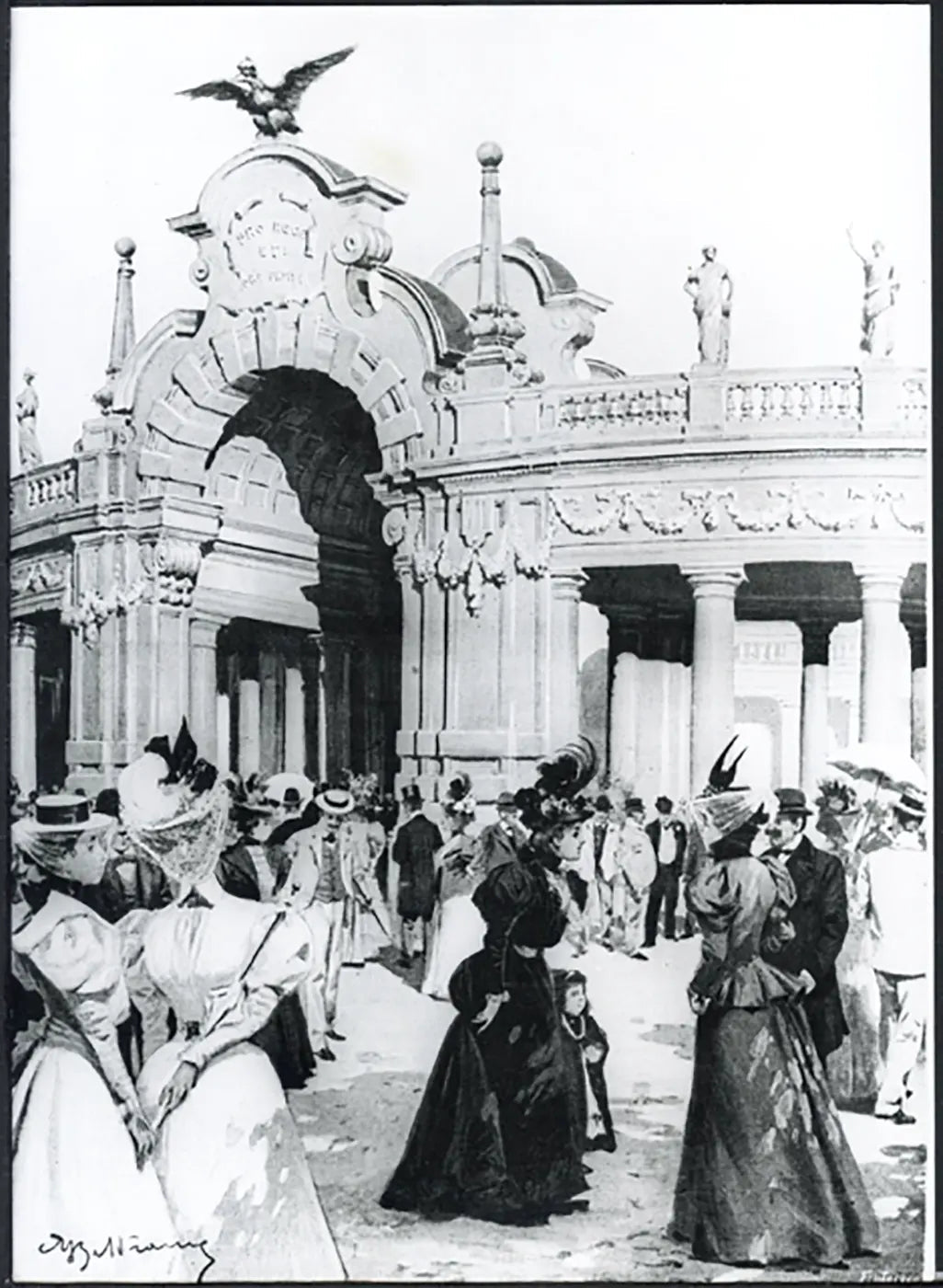 Esposizione Nazionale di Torino 1898 Ft 5141 - Stampa 24x18 cm - Farabola Stampa ai sali d'argento