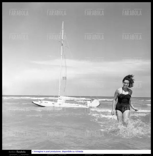 Estate a Rimini, 1954 - Farabola Immagine digitale