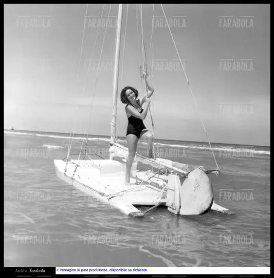 Estate a Rimini, 1954 - Farabola Immagine digitale