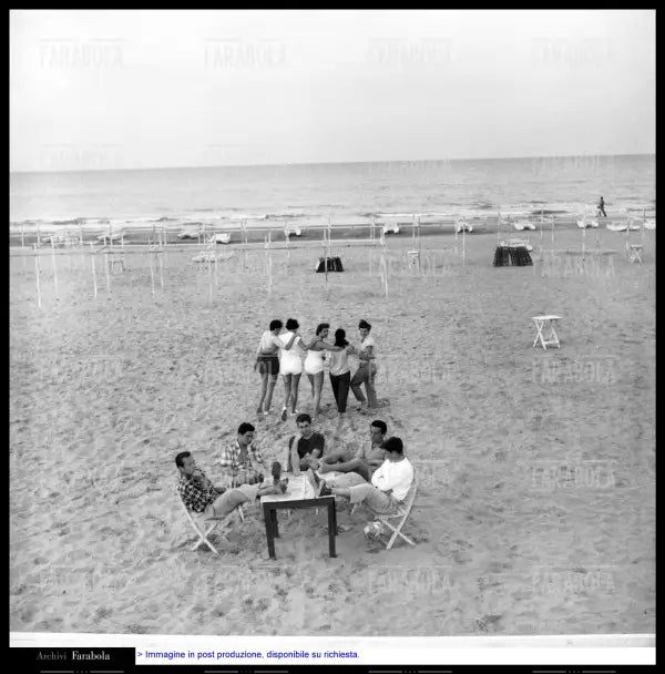 Estate a Rimini, 1954 - Farabola Immagine digitale