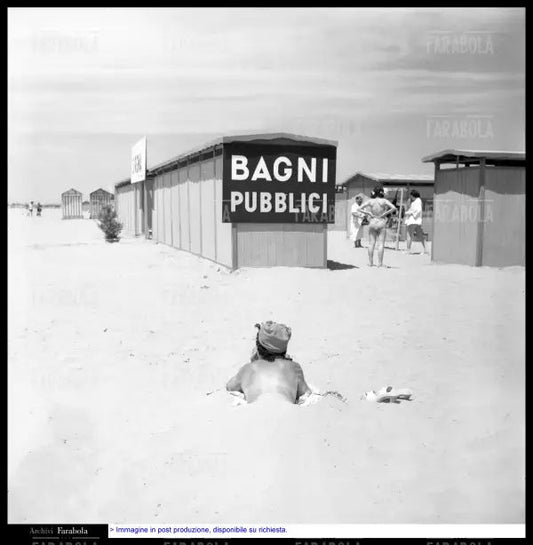 Estate a Rimini, 1954 - Farabola Immagine digitale