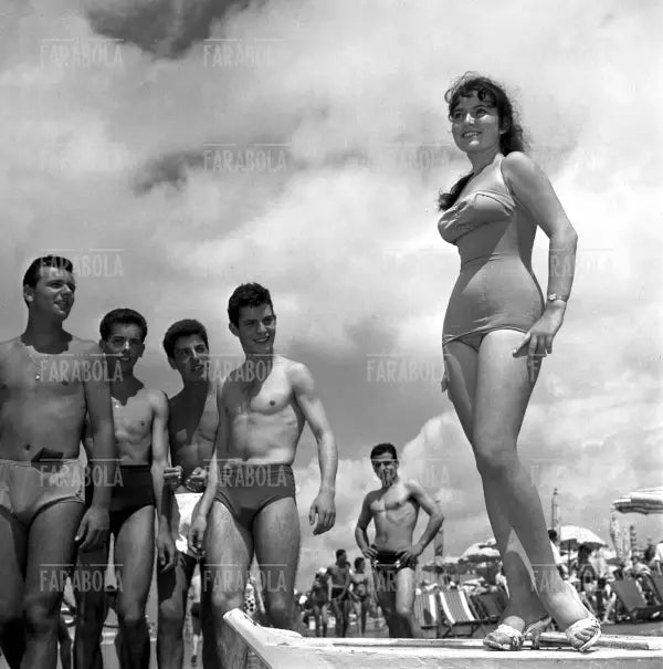 Estate a Viareggio, 1956 - Farabola Immagine digitale