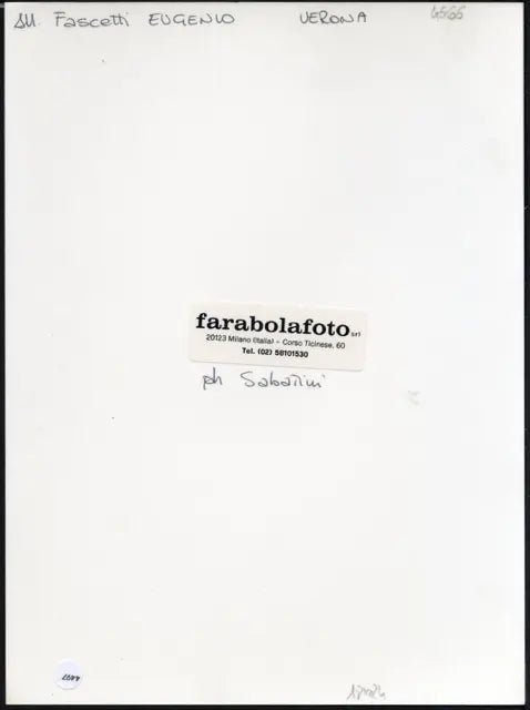 Eugenio Fascetti allenatore Verona 1994 Ft 4497 - Stampa 24x18 cm - Farabola Stampa ai sali d'argento