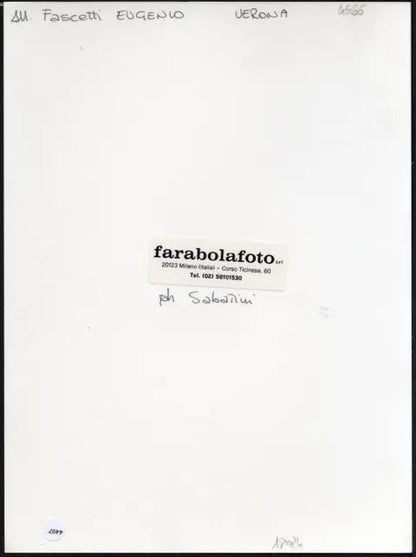 Eugenio Fascetti allenatore Verona 1994 Ft 4497 - Stampa 24x18 cm - Farabola Stampa ai sali d'argento