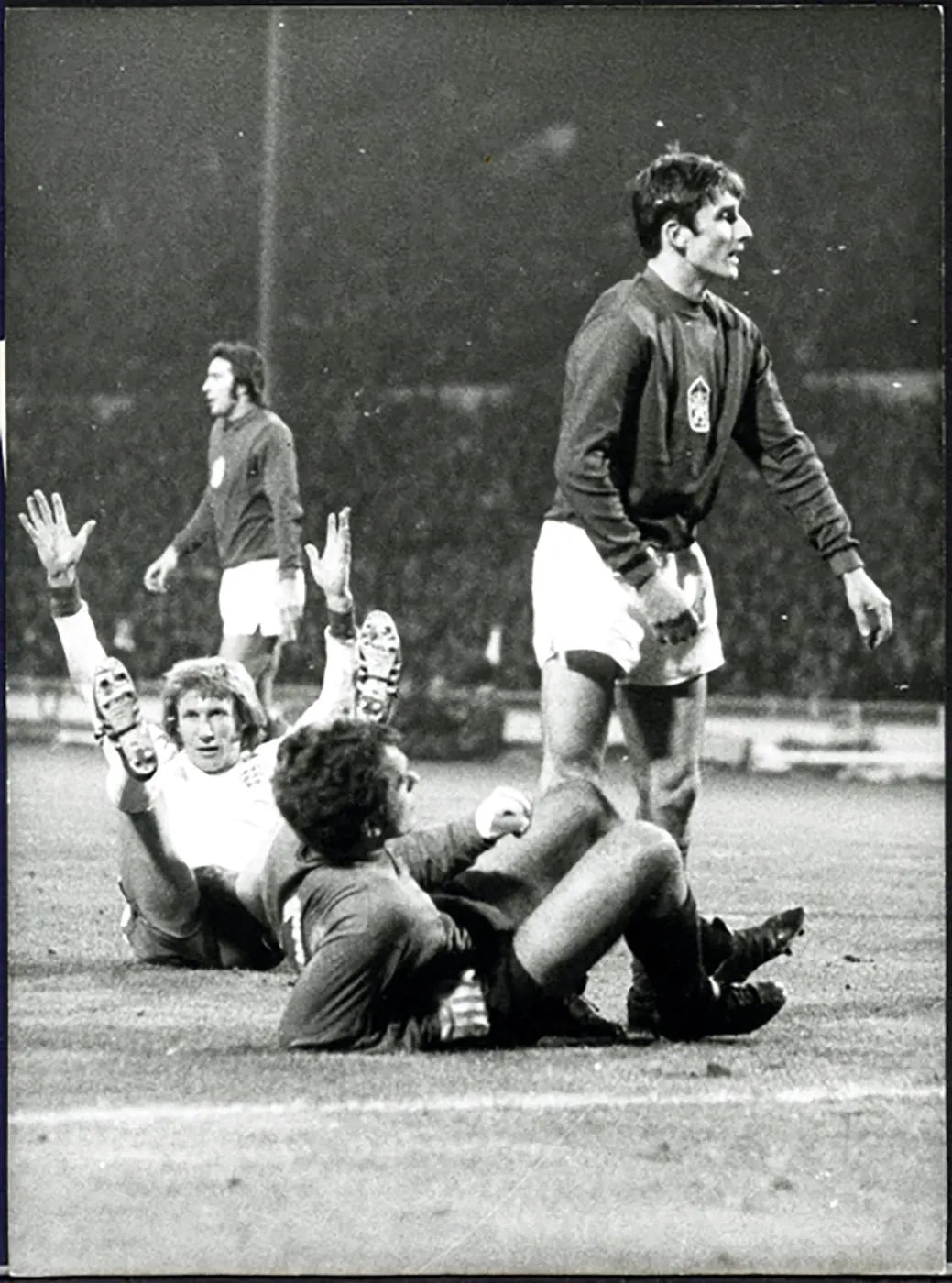 Europei Inghilterra vs Cecoslovacchia 1974 Ft 5763 - Stampa 20x15 cm - Farabola Stampa ai sali d'argento