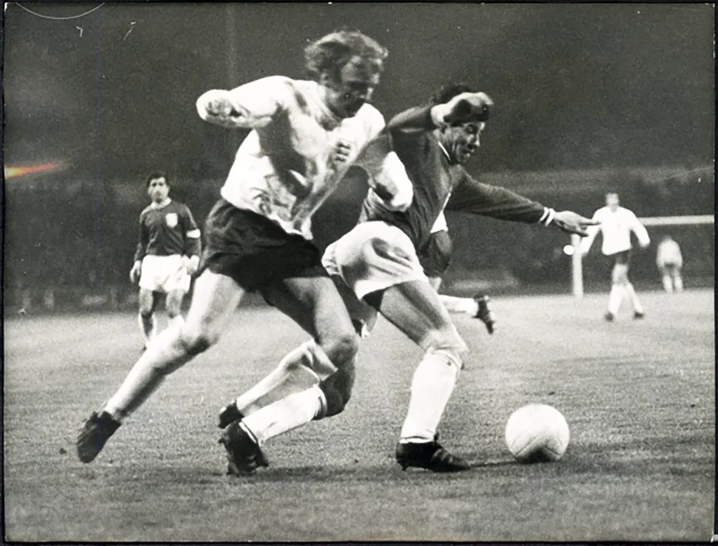 Europei Inghilterra vs Grecia 1971 Ft 5753 - Stampa 20x15 cm - Farabola Stampa ai sali d'argento