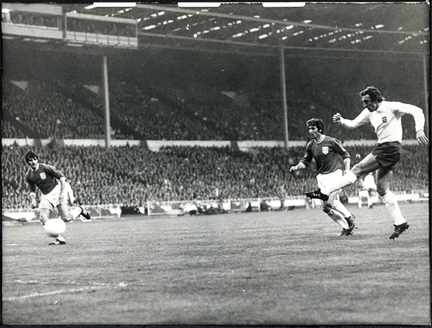 Europei Inghilterra vs Grecia 1971 Ft 5754 - Stampa 20x15 cm - Farabola Stampa ai sali d'argento