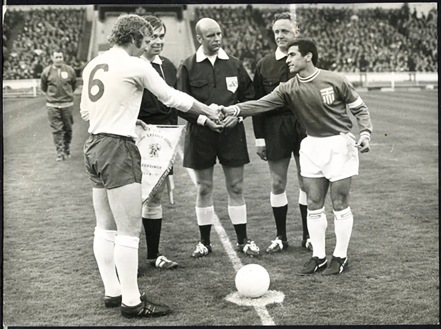 Europei Inghilterra vs Grecia 1971 Ft 5759 - Stampa 20x15 cm - Farabola Stampa ai sali d'argento
