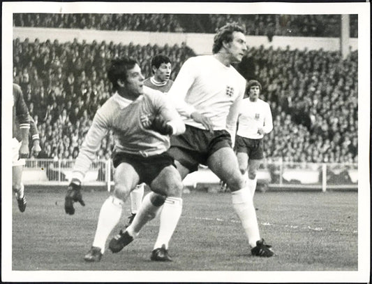 Europei Inghilterra vs Grecia 1971 Ft 5766 - Stampa 20x15 cm - Farabola Stampa ai sali d'argento