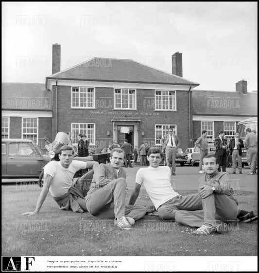 Facchetti, Mazzola, Bulgarelli e Lodetti, Mondiali di calcio in Inghilterra, 1966 - Farabola Immagine digitale