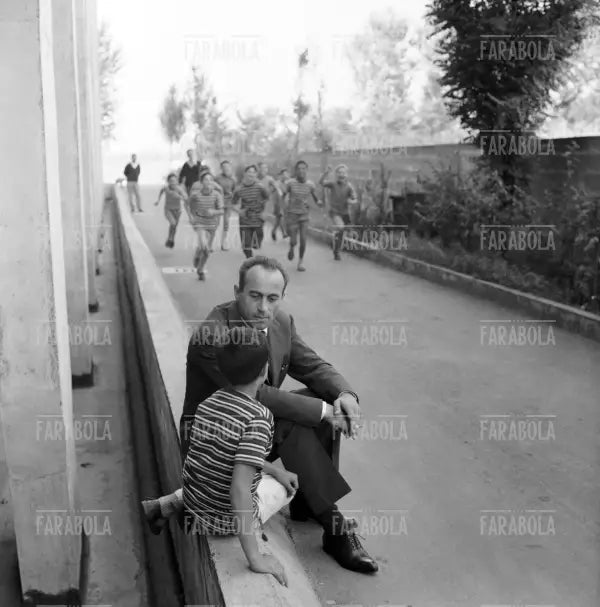 Famiglia a Milano, 1960 - Farabola Immagine digitale