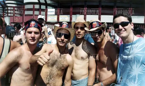 Fan al concerto dei Rolling Stones a San Siro, Milano, 2003 - Farabola Immagine digitale