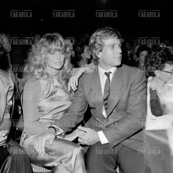 Farah Fawcett e Ryan O'Neal, Festival di Venezia, 1980 - Farabola Immagine digitale