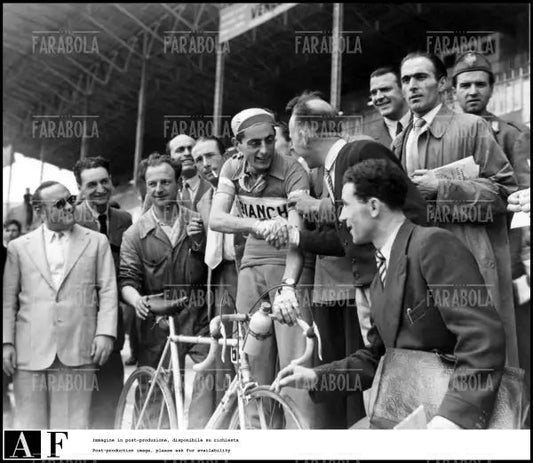 Fausto Coppi al Giro d'Italia 1948 - Farabola Immagine digitale