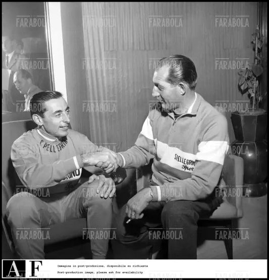 Fausto Coppi e Gino Bartali, 1959 - Farabola Immagine digitale