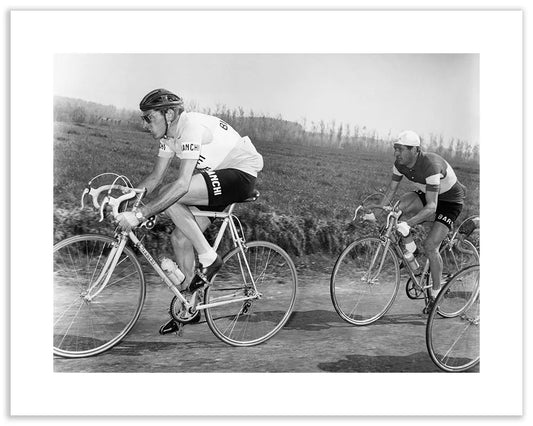 Fausto Coppi e Gino Bartali, Giro del Piemonte 1953 - Farabola Fotografia