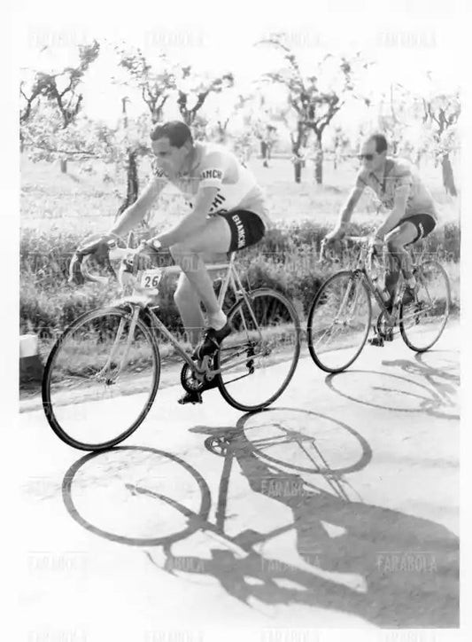 Fausto Coppi e Gino Bartali, Giro dell'Emilia, 1952 - Farabola Immagine digitale