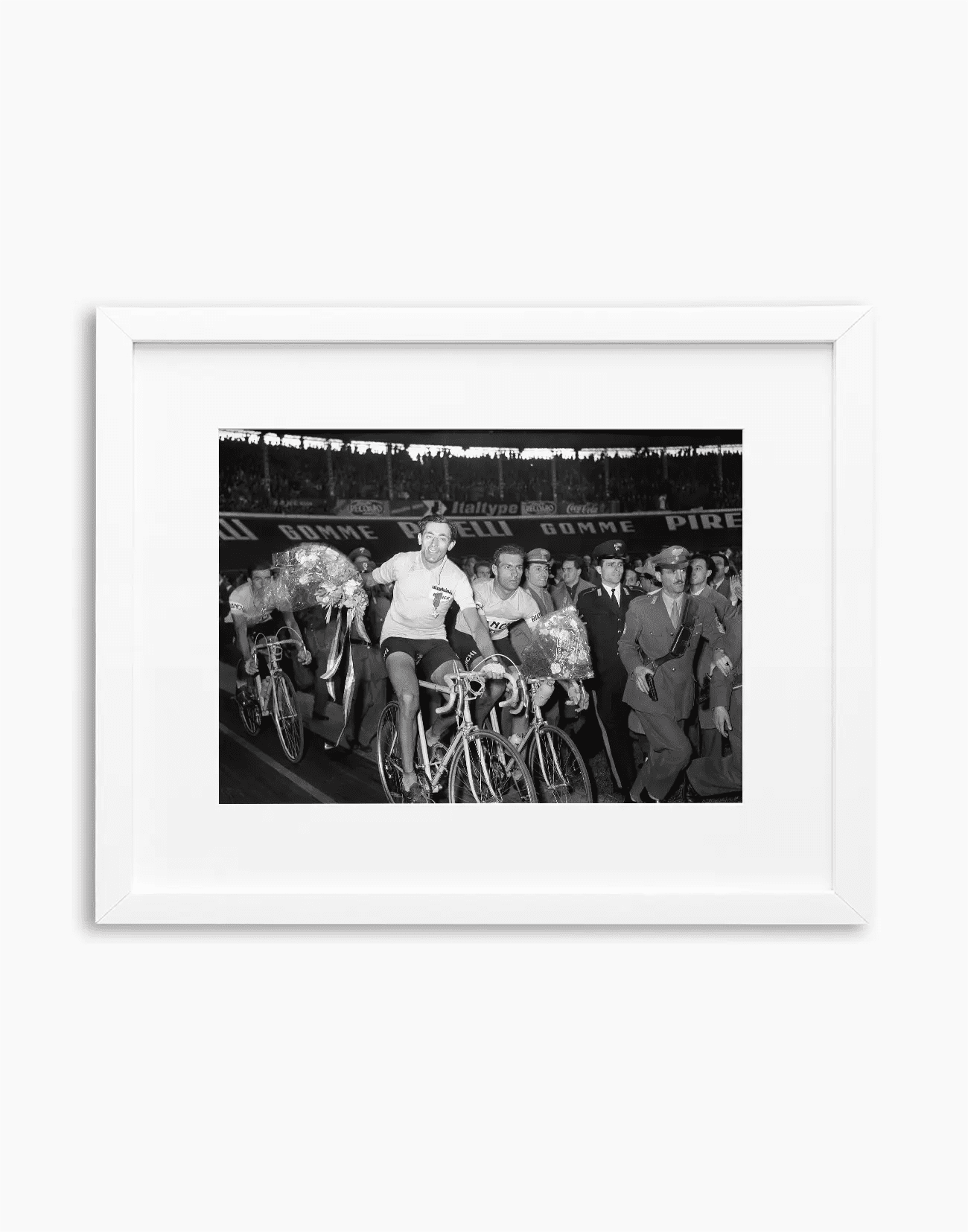Fausto Coppi, Giro d'Italia 1953 - Farabola WhiteWall App Product