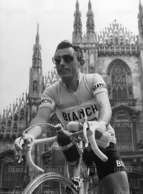 Fausto Coppi, Giro d'Italia, 1955 - Farabola Immagine digitale
