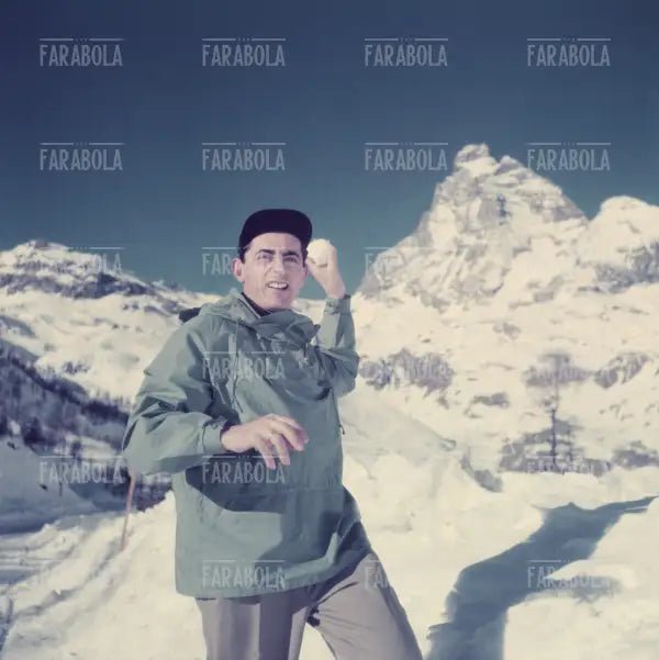 Fausto Coppi in montagna, anni 50 - Farabola Immagine digitale