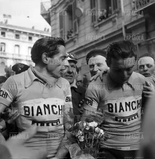 Fausto Coppi, Milano - Sanremo, 1952 - Farabola Immagine digitale